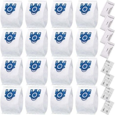 Lot de 24 aspirateur pour Miele Gn 3D Classic C1 Complete C2 C3, S227, S400i, S600, S800 Airclean 3d efficacité sacs à poussière remplacer Miele Gn aspirateur sac à poussière partie (1/5)