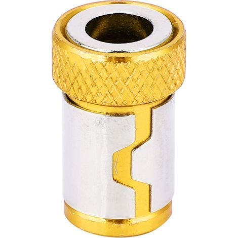 Set mit 5 rutschfesten Magnetringen – gelb – 1/4″ – Schraubendreherzubehör