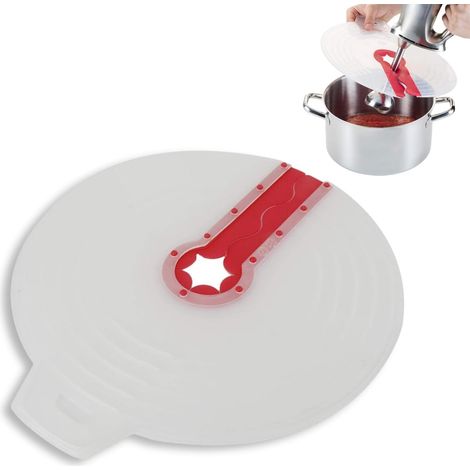 Ciotola per mescolare da 31 cm/12,2 pollici con paraspruzzi, coperchio per mixer antigoccia per microonde, paraspruzzi, schermo antispruzzo per ciotola per uova, cucina