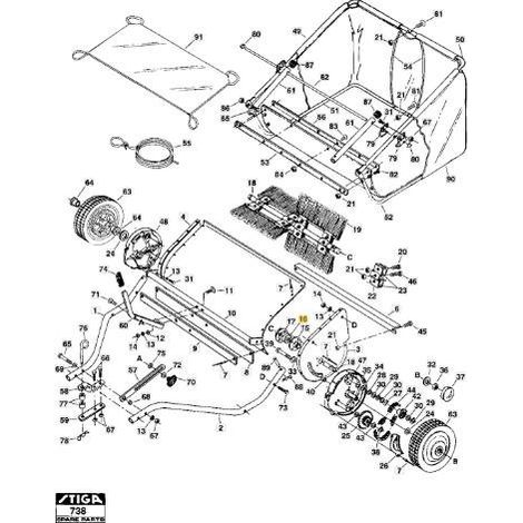 RODAMIENTO DE BOLAS ORIGINAL STIGA - 1319-2618-01