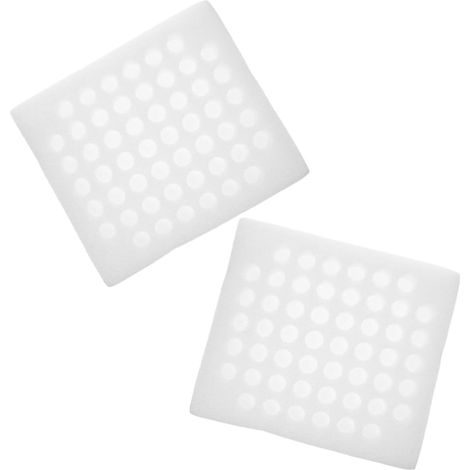 Plateau en Mousse pour Œufs de Caille 52 Cases, Lot de 2 Blanc Réutilisable, Format Compact pour Réfrigérateur et Rangement, Convient Petits Objets (1/5)