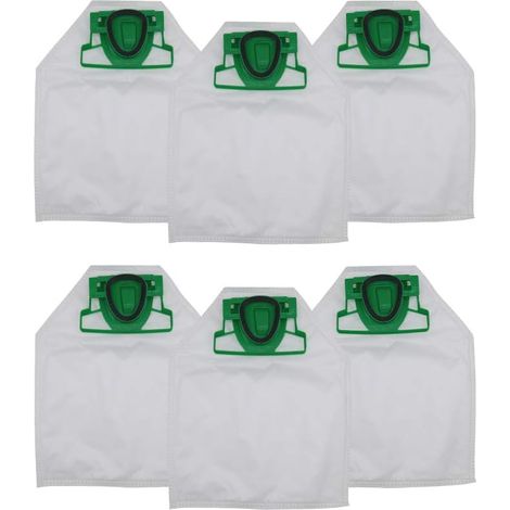 Lote de 6 bolsas de polvo para aspiradora Vorwerk VK200 (1/4)