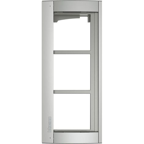 Bticino Cofrel 350231 Chassis et cadre support Sfera New 3 modules Allmetal (1/4)
