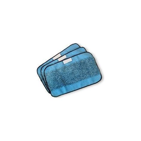 PACK 3 LINGETTES MICROFIBRES LAVANTES POUR ASPIRATEUR IROBOT