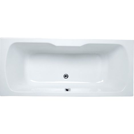Vitra Optima Double Ended Rectangular Bath 1700mm X 750mm 0 Tap Hole (1/2)