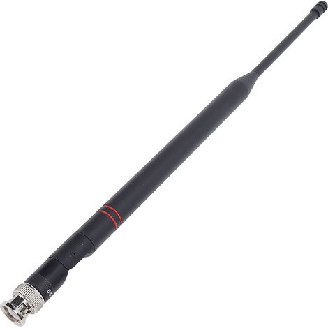 Antenne réceptrice de microphone sans fil 640-690 MHz UHF, interface BNC pour tuner audio numérique à distance pour radioamateur. (1/5)