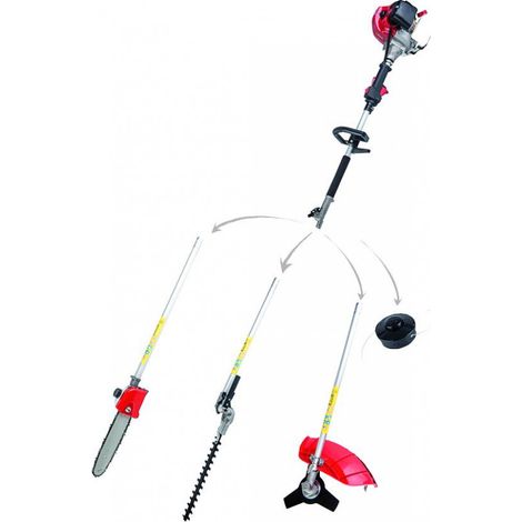 Sandrigarden SG TS-43 Tagliasiepi Combinato Multifunzione 4 in 1 42,7 cc 2 Tempi 1,3 kW Lama 40 cm (1/2)