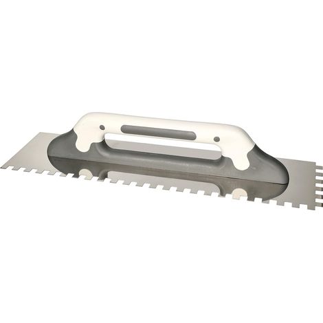 KOTARBAU Planche à friction en acier inoxydable Zätbata - Taille : nom pour la colle - Spatule à dents 10 x 10 mm (1/5)