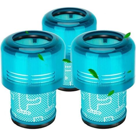 3-Pack Replacement Filters for V11 Cordless Vacuum Cleaner, Unit for Dyson V11 V15 SV14 SV22 Cyclone Animal Absolute, V11 Torque Drive Vacuum, Compare to Part 970013-02-LIAIKI