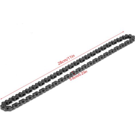 Chaîne de distribution 90 maillons pour moteur GY6 125cc 150cc scooters mobylettes quad kart (1/5)