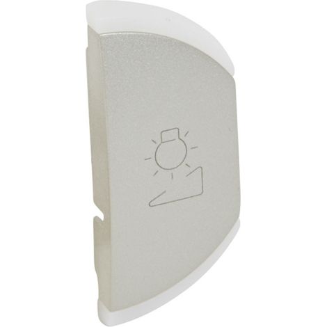 Enjoliveur simple Céliane variation montage droite titane (068478)