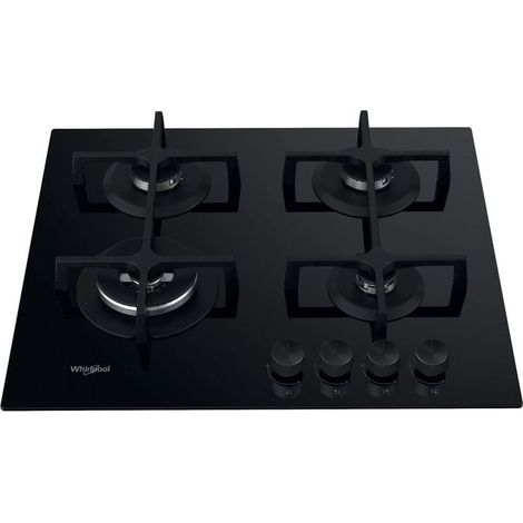 Plaque de cuisson Whirlpool goa 6423/nb1 4 brûleurs 60 cm (1/2)
