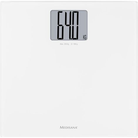 Medisana PS 470 Personenwaage 40547 digital Wägebereich (max.)=250 kg Weiß (1/3)