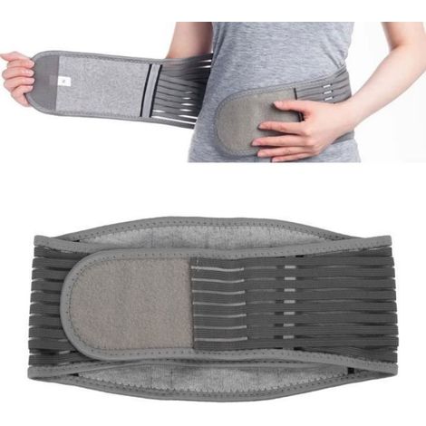 Ceinture Lombaire - Soutien Lombaire Réglable - Orthèse Dorsale Confortable et Respirante - Pour Adulte - 1 Pièce (1/4)