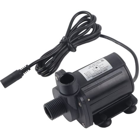 Pompe à eau hydraulique 12V sans balais DC, 3 mètres, pour températures de 40°C à 100°C (1/5)