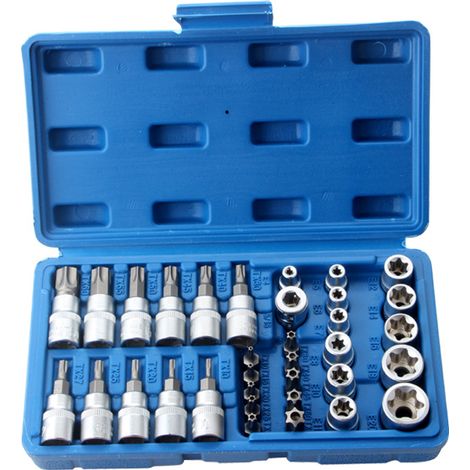 34-teiliges Ratschen-Drehmomentschlüssel-Set mit floralen Motiven, komplettes Set für Mechaniker und Autoreparaturen