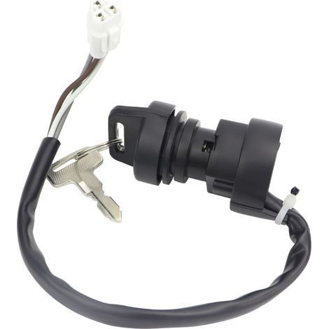 Motorcycle parts: Ignition switch/ignition lock for Kawasaki KFX700 (models 27005-1267 and 27005-1230) (1/4)
