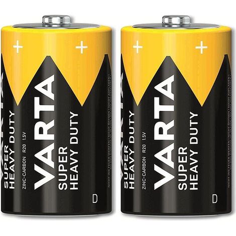 Varta 02020101302 Superlife D 2er Folie - Battery - Mono (D) (02020 101 302)