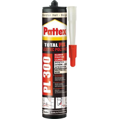 Pattex Cola montaje PL300 Total Fix 300ml trans (por 12)