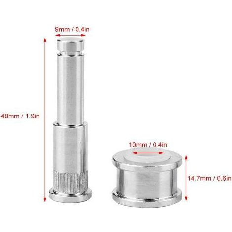 Door hinges suitable for 2007-2011 Chevrolet GMC C & K Series vehicles. (1/4)