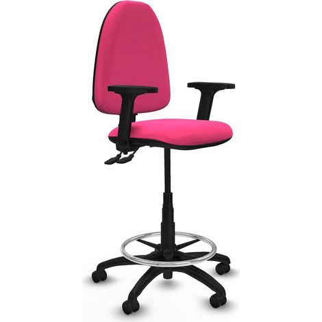 Piqueras y Crespo B2D01RF Chaise de Bureau Rose Réglable