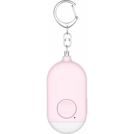 Alarmes Personnelles pour Femmes,BR-Vie de Porte-clés D'alarme de Sécurité D'autodéfense Rechargeables avec 130 dBs pour Protéger la Sécurité de Votre Famille, de Vos Enfants, des Personnes âgées (1/5)