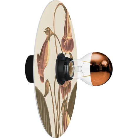 Lampada da parete o soffitto con paralume a disegni floreali 'Blossom Haven' - Waterproof IP44