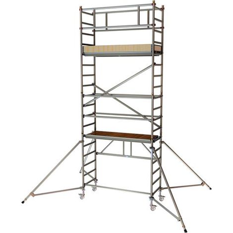 Zarges 5535142 PaxTower 3T with Toeboards & Stabilisers Platform Height 3.6m ZAR5535142 (1/5)