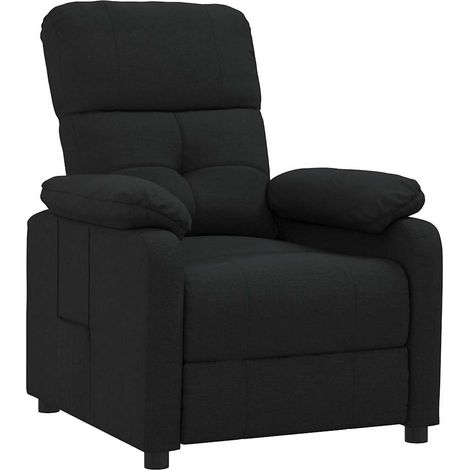 Maison Exclusive - Relaxsessel Schwarz Stoff (1/5)