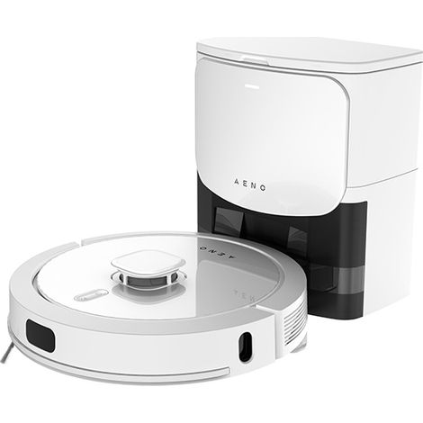 Aspirateur robot AENO RC4S 2 en 1 Map 4000 Pa, réservoir automatique, blanc (1/5)