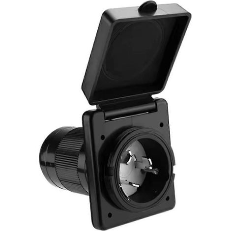 Prise d'alimentation de quai pour VR à verrouillage par rotation 50 A, 125 V/250 V, avec kit de protection contre les intempéries (1/5)