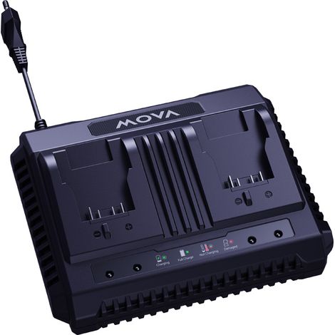 Chargeur de batterie double port MOVA GCH206D 20 V 157 W 6 A
