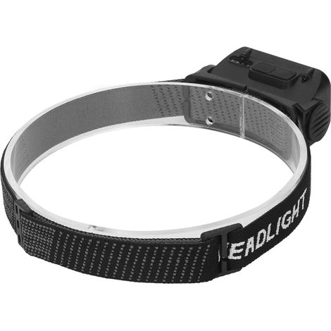 Lampe frontale LED avec détecteur de mouvement, étanche IPX4, rotation à 5 vitesses, chargement USB, adaptée à la pêche et à la randonnée. (1/5)