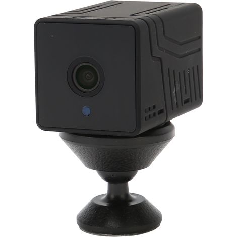 Mini caméra 4K 5MP avec vision nocturne jusqu'à 9 mètres, audio bidirectionnel, Wi-Fi 2,4 GHz et fonction multifonctionnelle pour la sécurité intérieure de votre domicile. (1/5)