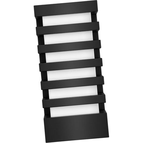 15w Applique Murale LED Aluminium Blanc Chaud pour Intérieur Et Extérieur (1/5)