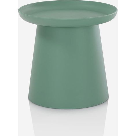 Tavolino rotondo in polipropilene da salotto Talik - Verde (1/3)