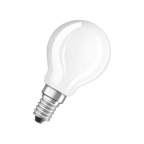 Osram Bombillas LED Esféricas Blanco Cálido E14 4W