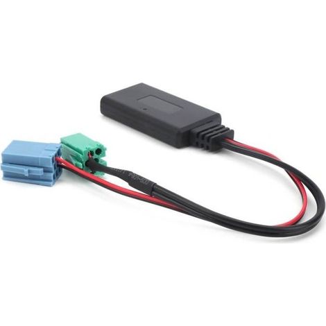 EBTOOLS adaptateur audio de voiture Adaptateur Audio automatique Mini connecteur ISO 6Pin 8Pin câble Bluetooth 5.0 AUX pour Renault (1/4)