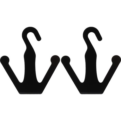 2-teiliger Fahrradschuhständer, matte Acrylhalterung für Sportschuhe, vielseitiges Zubehör für Heimtrainer und Indoor-Sportgeräte (1/5)