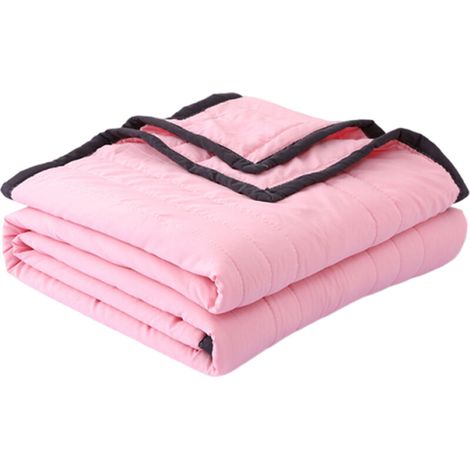 Couette respirante et rafraîchissante en coton et soie, taille Queen