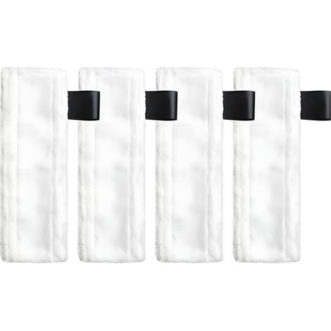Lot de 4 chiffons en microfibre compatibles avec les nettoyeurs vapeur Karcher Easyfix SC1, SC2, SC3, SC4 et SC5 (1/5)