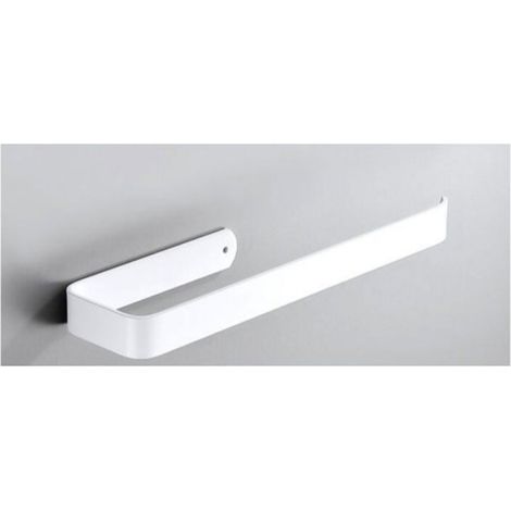 Porte Essuie-Tout - Support Mural En Aluminium - Installation Auto-Adhésive Ou Percée - Orientation Verticale Ou Horizontale - 33 Cm (1/5)