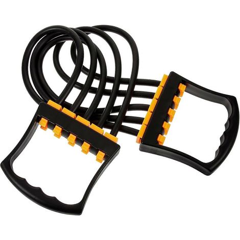 Fascia elastica con maniglia per esercizi addominali, accessorio fitness (1/5)