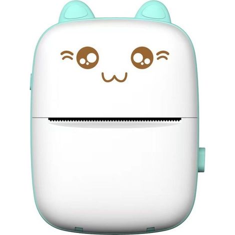 Imprimante portable Bluetooth thermique pour étudiants, correction d’erreurs scolaire, modèle bleu C9 (1/3)