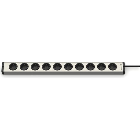 Multiprise Universelle en Aluminium - 0600 x 00102033-10 Prises - Câble de 3 m (1/5)