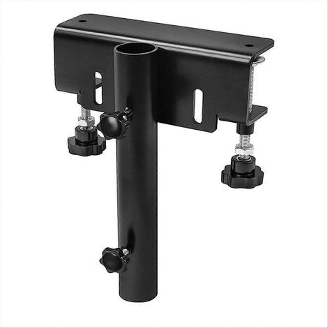 Universelle Fahnenmasthalterung für Pickups, kompatibel mit Ladeflächen von Pickups. Bohrfreie Montage, für Fahnenmasten bis zu 3 cm Durchmesser. (1/5)