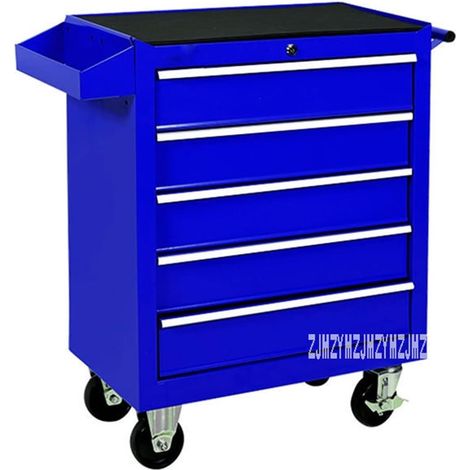 DA-25 5 tiroirs de Rangement boîte à Outils Chariot matériel d'atelier Mobile Multifonctionnel Auto réparation de Voiture Entretien boîte à Outils Armoire (Color : F, Size : 1 UK) (1/5)
