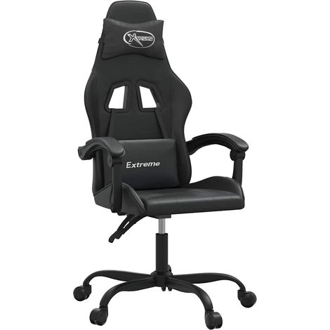 Maison Exclusive - Sedia da Gaming Nera in Similpelle (1/5)