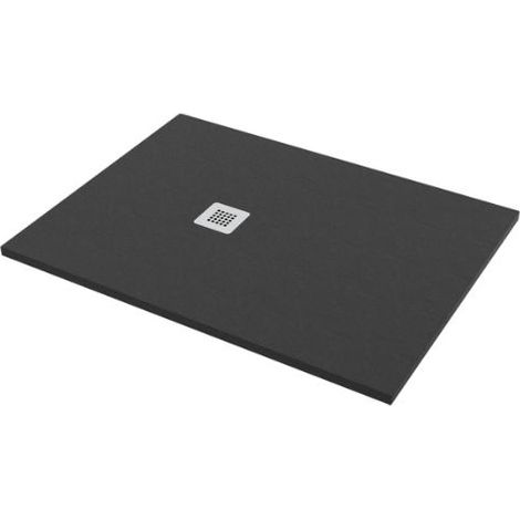 Piatto doccia 100x120 h.2,8 in marmo resina effetto pietra (1/5)
