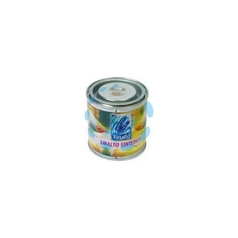 SMALTO SINTETICO LUCIDO ml 125 (LACK 82) - ml.125 giallo melone RAL 1028